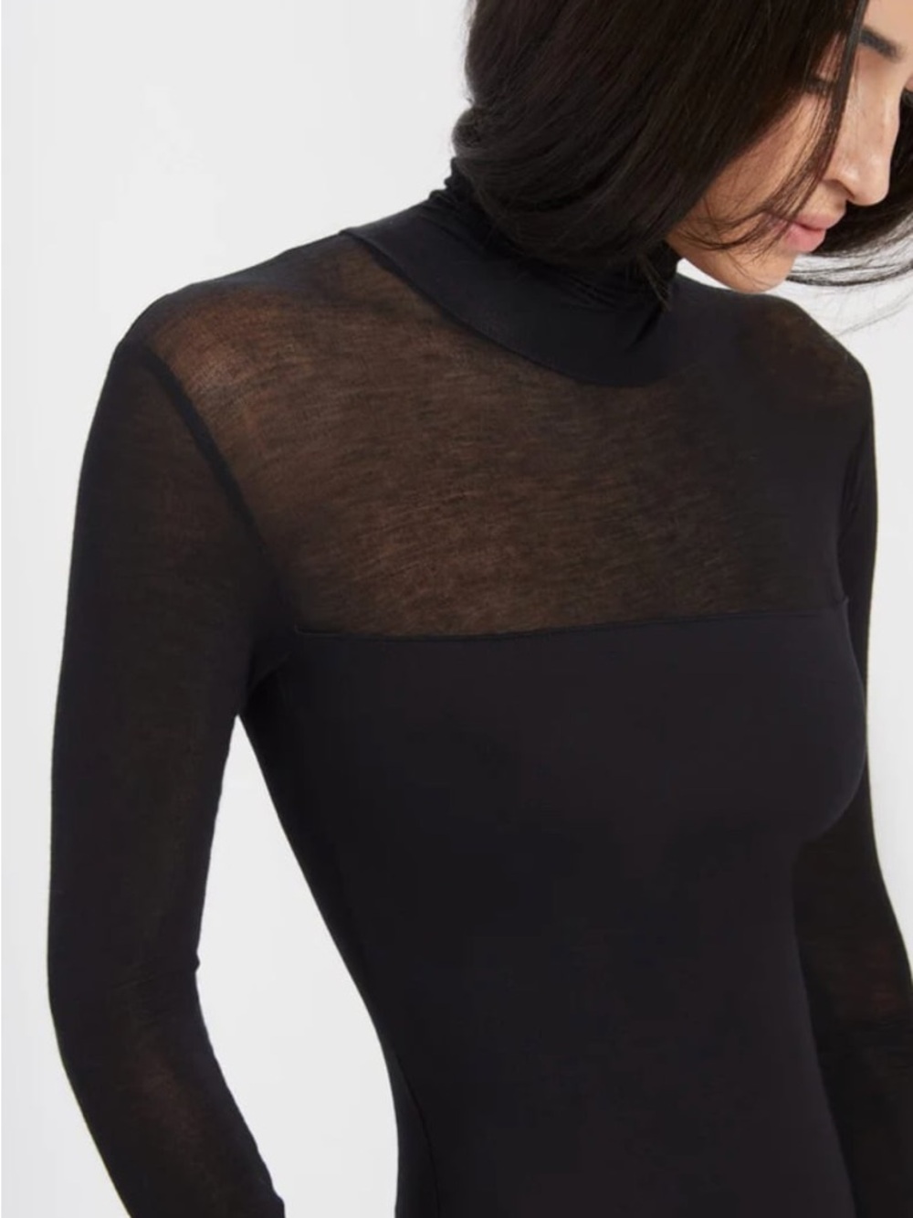 MARCELLA NYC Black Turtleneck Cara Top
